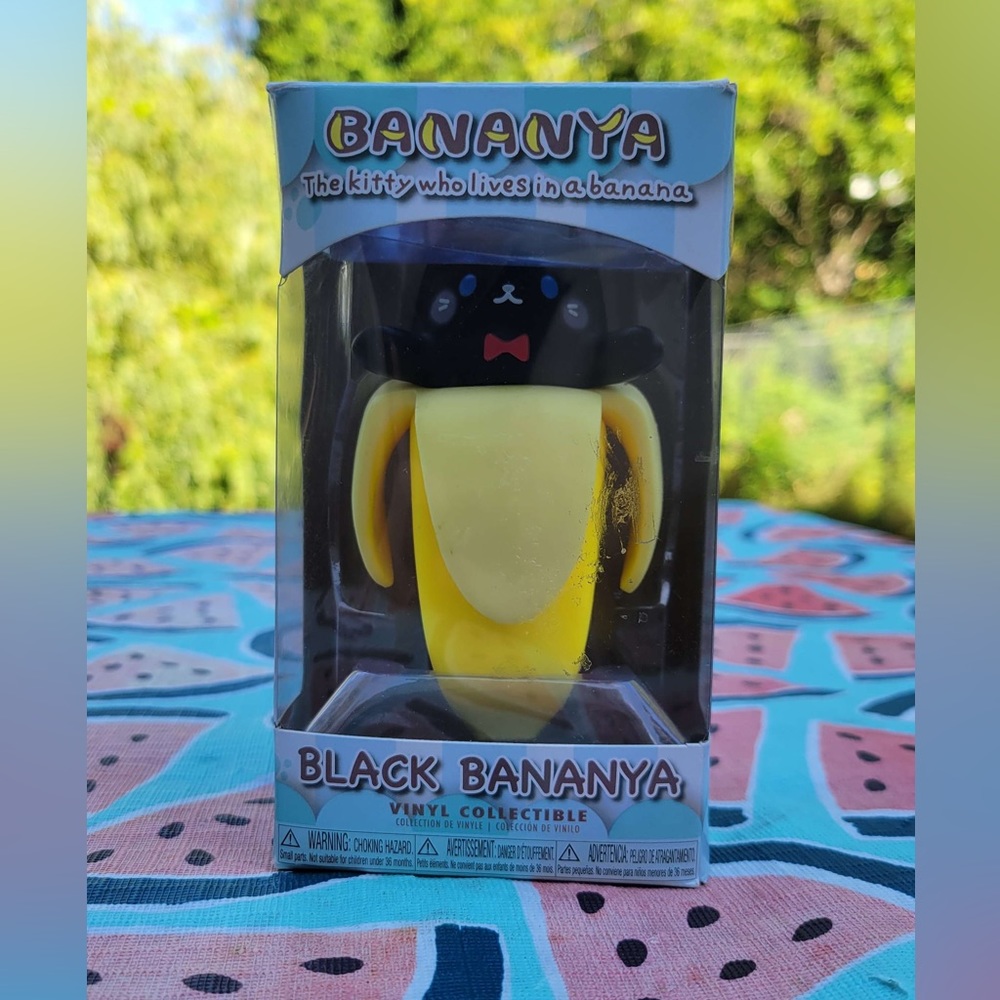 Bananya - Black Bananya Figure
